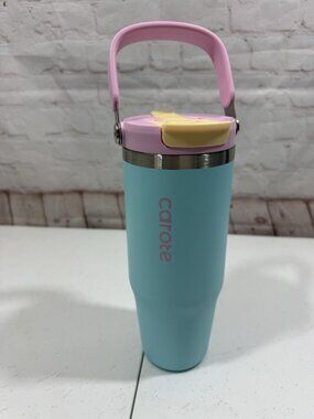 Carote Stainless Steel Insulated Dual Drink Port 32oz Tumbler Mint Berry